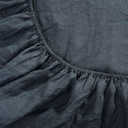 Σετ Διπλά Σεντόνια Hauz Limited Edition Linen 160X200+40 Cement